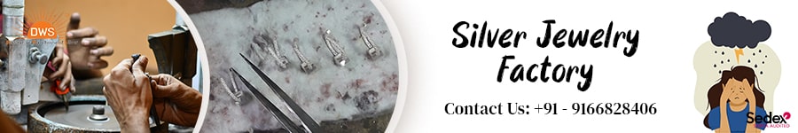 Silver Jewelry Factory in India